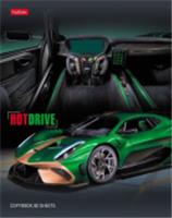 Тетрадь 80Т5В1 80л А5ф клетка на скрепке сер. -HOT DRIVE-, РОССИЯ, код 56028140087, штрихкод 460678231459, артикул 80Т5В1