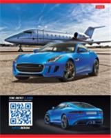 Тетрадь 96л А5ф клетка на скобе сер. -АВТОРЕВЮ-, РОССИЯ, код 56028170143, штрихкод 460678224146, артикул 96Т5В1