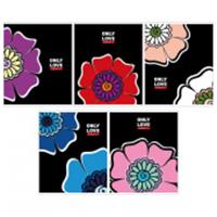 Тетрадь 96л скр А5 кл 14147/5-EAC твин УФ лак Только любовь (гофр30_(3*10)), Россия, код 56028170368, штрихкод 460300872244, артикул 14147/5