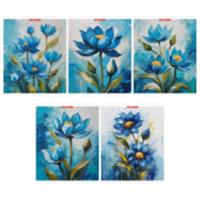 Тетрадь 96л скр А5 кл 15191/5-EAC полн УФ лак Фелиция (гофр30_(3*10)), Россия, код 56028170370, штрихкод 460300861296, артикул 15191/5