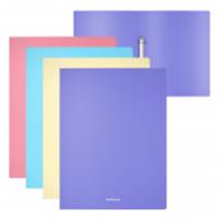 ПАПКА НА 2 КОЛЬЦА, ПЛАСТ. 24 ММ, ERICH KRAUSE® MATT PASTEL, 0,6 ММ, АССОРТИ /4/36, Россия, код 56029050020, штрихкод 463007462472, артикул 49977