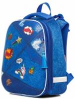 NRk_21012 Рюкзак Hatber ERGONOMIC -В тренде- 37X29X17 СМ EVA материал светоотраж. 2 отделения на мол, КИТАЙ, код 56031010251, штрихкод 460678225553, артикул NRk_21012