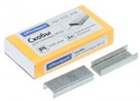 Скобы для степлера №10 OfficeSpace, оцинкованные, 1000шт, до 20 листов S10_438, Китай, код 56033070022, штрихкод 461000852438, артикул 171434