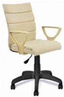 Кресло Элегия М5 Велюр бежевый п ГОЛЬФ бежевый Газлифт Пиастра Пятилучие Колесо для пятилучия, Россия, код 59106210010