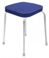 Табурет с квадратным сиденьем НТ1/СН серо-синий, Россия, код 59106040177, штрихкод 463011152860