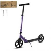 CR-S2-08VLO 2хкол. самокат CITYRIDE 200, сталь 100%, грипсы 135мм TPR, кол PU 200/200 мм. Фиолетовый, КИТАЙ, код 60004020057, штрихкод 466029565465, артикул CR-S2-08VLO