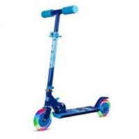 Двухколесный самокат CITYRIDE CR-S2-09FMS ал.50/50%,t-bar алюм,дека сталь,грипсы,кол.PVC 120/120,синий пр, Китай, код 60004010190, штрихкод 466029565316