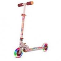 Двухколесный самокат CITYRIDE CR-S2-09LUN ал.50/50%,t-bar алюм,дека сталь,грипсы,кол.PVC 120/120,беж.пр, Китай, код 60004010188, штрихкод 466029565319