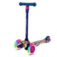 CR-S4-05CD/DB Самокат 3-х.кол CITY-RIDE(пак),руль телеск,дека:PP+нейл.гидрогр,кол: 120/76PU,свет(а), КИТАЙ, код 60004060019, штрихкод 466029565433, артикул CR-S4-05CD/DB