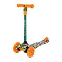 CR-S4-05CD/OG Самокат 3-х.кол CITY-RIDE(пак),руль телеск,дека:PP+нейл.гидрогр,кол: 120/76PU,свет(а), КИТАЙ, код 60004060017, штрихкод 466029565438, артикул CR-S4-05CD/OG