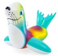 Игрушка Bestway д/катания верхом Тюлень 157х114см, запл д/ремонта, 3+ арт.41479 Код269836, КИТАЙ, код 6101200033, штрихкод 694160731222, артикул 269836