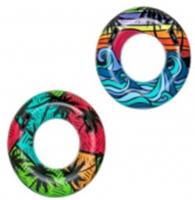 Круг Bestway д/плавания CoastalCastaway d=91см, 10+, микс арт.36350 Код269831, КИТАЙ, код 6101700034, штрихкод 694160732496, артикул 269831