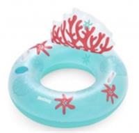Круг Bestway д/плавания Coral Bliss 107x113см, до 100кг арт.43730 Код273833, КИТАЙ, код 6101700037, штрихкод 694160735206, артикул 273833