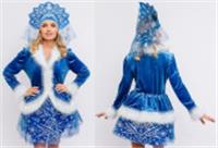 Костюм карнавальный 3048 к-25 Снегурочка Эвелин размер 164-44, РОССИЯ, код 62804010020, штрихкод 463048425943, артикул