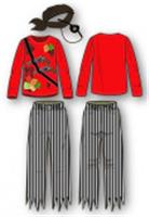 Костюм карнавальный детский 1134 к-25 Разбойник Лютый размер 128-64, РОССИЯ, код 62804020736, штрихкод 463048425940, артикул