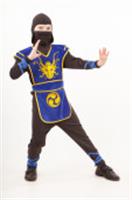 Костюм карнавальный детский 2053 к-18 Ниндзя размер 134-68, РОССИЯ, код 6280402109, штрихкод 468084690612, артикул