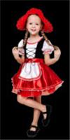 Костюм карнавальный детский 2066 к-20 Красная Шапочка размер 134-68, РОССИЯ, код 62804020764, штрихкод 463048425702, артикул
