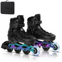 JB8800107 CITYRIDE рол.коньки,PU ол,пер.кол.со свет,подшABEC 7,в/к,бел.светод,цв.