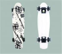 Пенниборд BlackAqua S0123 (газета), КИТАЙ, код 74005060120, штрихкод , артикул S0123