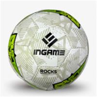 Мяч футбольный INGAME ROCKS, зеленый IFB-135, КИТАЙ, код 74003050121, штрихкод 461011606322, артикул УТ-00005904