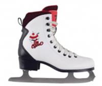 Коньки фигурные 38 TREK Icecream1 белый (RU38EU39CM24,5), РОССИЯ, код 7400401185, штрихкод , артикул TR.Icecream1.09-01.W