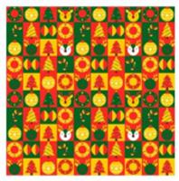 Бумага оберточная для сувенирной продукции в рулонах, 100х70 арт.92090, Китай, код 40806090090, штрихкод 466011519033