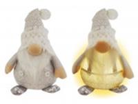 Светильник настольный Сказочный гном Цвет: серебро Размер: 18х13х36см, Китай, код 41808150544, штрихкод 694531843414, артикул SY TW2561011-A