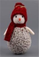 Украшение Снеговик/Лось/Девочка 11х6см подвесное, микс арт.2024-8446 Код275516, КИТАЙ, код 41808150532, штрихкод 468046623981, артикул 275516