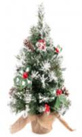 Ель искусственная h=45см с декором арт.10922-7367 Код272730, КИТАЙ, код 75001030188, штрихкод 468046620346, артикул 272730