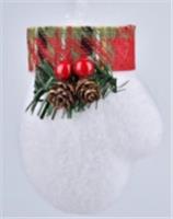 Украшение новогоднее Варежка 11х7х3см арт.10121-2449 Код267146, КИТАЙ, код 75002092715, штрихкод 468046614722, артикул 267146