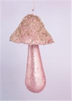 Украшение новогоднее Гриб 13х8х7см розовый арт.10123-0611 Код271813, КИТАЙ, код 75002092705, штрихкод 468046619859, артикул 271813