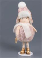 Украшение новогоднее Девочка 13х6х5см на подставке микс арт.2024-0161 Код273115, КИТАЙ, код 75002092724, штрихкод 468046621344, артикул 273115