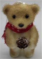 Украшение новогоднее Мишка 12х6х5см подвесное арт.2024-0105 Код273260, КИТАЙ, код 75002092731, штрихкод 468046621300, артикул 273260