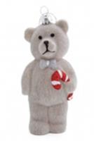 Украшение новогоднее Мишка с леденцом 12.3х6.4х5см арт.10922-4233 Код271676, КИТАЙ, код 75002092692, штрихкод 468046619344, артикул 271676