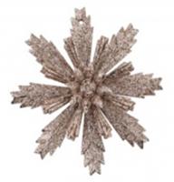 Украшение новогоднее Снежинка 11см арт.10123-0307 Код271473, КИТАЙ, код 75002092720, штрихкод 468046619619, артикул 271473