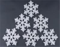 Набор украшений новогодних Снежинки 6шт d=10см арт.2024-3820 Код273158, КИТАЙ, код 75002170864, штрихкод 468046621275, артикул 273158