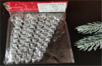 Набор украшений новогодних Сосульки 6шт 13х1см подвесные арт.2024-1870 Код272967, КИТАЙ, код 75002170860, штрихкод 468046621270, артикул 272967