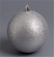 Украшение новогоднее Шар d=10см, серебро арт.2025-0855-1 Код275856, Китай, код 75002210053, штрихкод 468046624225, артикул 275856