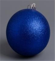 Украшение новогоднее Шар d=10см, синий арт.2025-0855-3 Код275858, Китай, код 75002210055, штрихкод 468046624227, артикул 275858