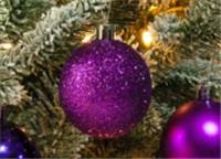 Набор шаров Моя Ёлочка новогодних 6шт d=6см, фиолетовый арт.NYLR0059-11 Код275890, Китай, код 75002220063, штрихкод 468046624182, артикул 275890