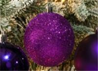 Набор шаров Моя Ёлочка новогодних 6шт d=8см, фиолетовый арт.NYLR0002-9 Код275888, Китай, код 75002220065, штрихкод 468046624183, артикул 275888