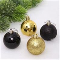 Новогодние шары 5 см (набор 4 шт) 