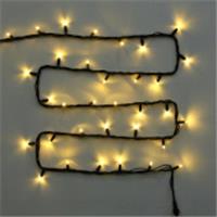 Гирлянда для улицы 20м 240 ламп LED чёрный провод, 8 реж, IP-54, Теп/бел (соединение) 725-561, Китай, код 75004040096, штрихкод 460377311063