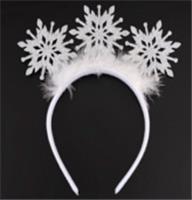 Ободок карнавальный Снежинки 19х11см арт.10121-1951 Код267244, КИТАЙ, код 75006010064, штрихкод 468046614954, артикул 267244