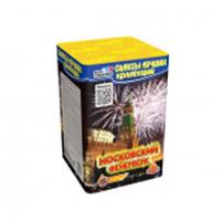 Батареи салютов Московский фейерверк, КИТАЙ, код 75007100025, штрихкод 695117700028, артикул CL 012