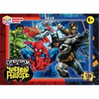 Пазлы в коробке Супергерои & Чёрный рыцарь. Пазлы классические в коробке. 120 деталей. Умные игры 395788, Россия, код 82001062102, штрихкод 463039503034, артикул 4630395030342