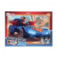 Пазлы в коробке Супергеройские гонки 104 детали. 190х141х35 мм Умные игры 397196, Россия, код 82001062098, штрихкод 463039503412, артикул 4630395034128