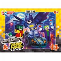 Пазлы в коробке По мотивам Minecraft & Чёрный рыцарь 120 деталей. Умные игры 397202, Россия, код 82001062106, штрихкод 463039502962, артикул 4630395029629