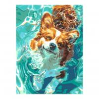 Кпн-415 Картина по номерам на картоне 28,5*38 см 