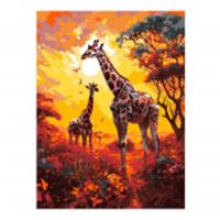 Рх-136 Картина по номерам холст на подрамнике 30*40 см 